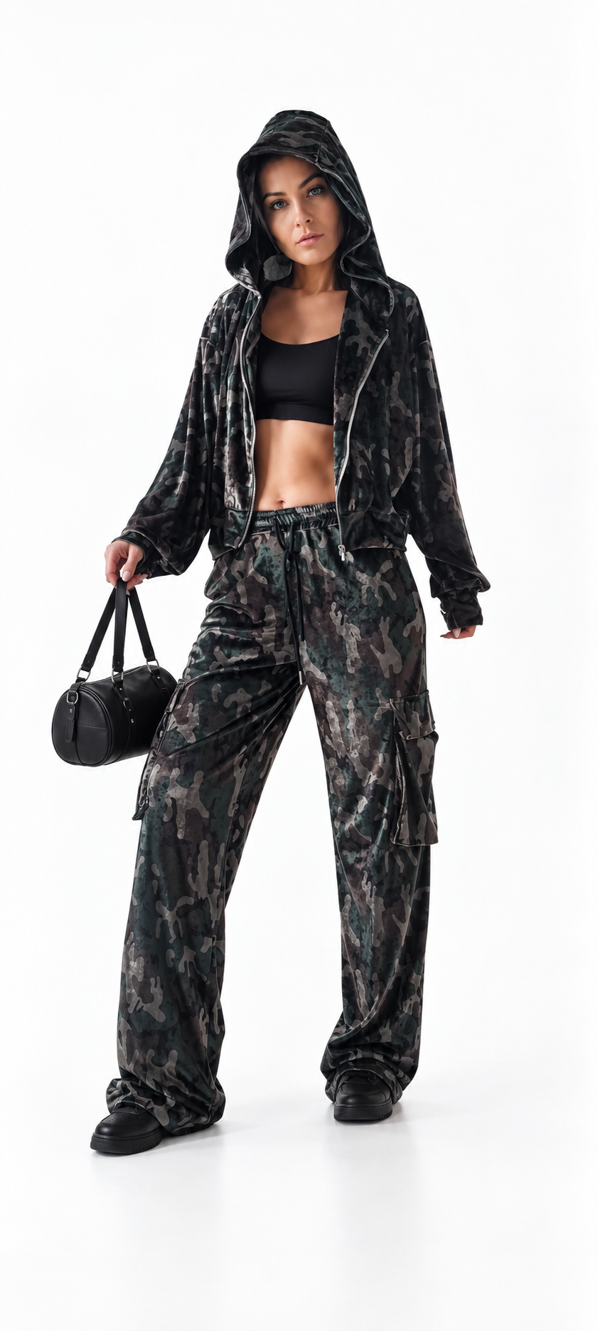 Σετ Βελουτέ Animal Print – One Size